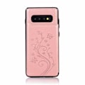 Pikkukuva 4 / 7: Samsung S10 Plus iskunkestävä kotelo, 3-taskuinen Flippr V2 Pink gold