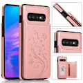 Pikkukuva 1 / 7: Samsung S10 Plus iskunkestävä kotelo, 3-taskuinen Flippr V2 Pink gold