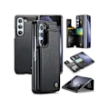 Miniatyrbillede 1 af 8: CaseMe Shockproof Cover Kortholder Stander 4-rums Samsung Z Fold 3 Sort