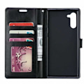 Miniatyrbillede 2 af 4: Xiaomi Mi Note 10/10 Pro Wallet Case PU Læder 4 RUMMET Black