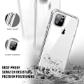 Pikkukuva 8 / 8: 360° täysin peittävä ja iskuja vaimentava kotelo iPhone 11 Transparent