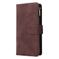 Miniatyrbillede 6 af 8: Google Pixel 6A multifunktionelt pung etui Lynlås 8-lomme Black