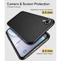 Miniatyrbillede 2 af 6: iPhone XR Ultratyndt matsort cover Basic V2 Black