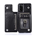 Miniatyrbillede 3 af 5: Samsung S20 Shockproof Cover Card Holder 3-POCKET Flippr V2 Black