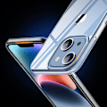 Miniatyrbillede 7 af 7: iPhone 14 Plus stødabsorberende silikonetui Simple Transparent