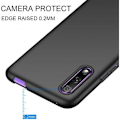 Pikkukuva 4 / 7: Huawei P Smart Pro kumipäällysteinen mattamusta Cover Basic V2 Black
