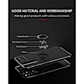 Pikkukuva 2 / 11: Xiaomi Redmi Note 11 / 11S käytännöllinen iskunkestävä kotelo rengaspidikkeellä V3 Black