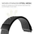 Pikkukuva 4 / 5: Fitbit Charge 5 -rannekoru Milanese Loop Rosenguld