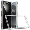 Miniatyrbillede 1 af 4: Xperia XZ1 stødabsorberende silikone Shell Shockr Transparent