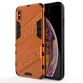 Miniatyrbild 8 av 8: iPhone XS Max Stöttåligt Skal med Kickstand ThinArmor V2 Svart