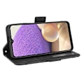 Miniatyrbillede 3 af 7: Samsung A54 5G tegnebog etui PU læder 6-LOMMES Winston V3 Black