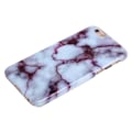 Pikkukuva 8 / 11: iPhone 7 Plus Marble Shell Slim Fit 3D Design Red Variant 1