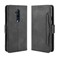 Miniatyrbillede 2 af 6: Oneplus 7T Pro Wallet Case PU Læder 6-SLOT Winston V3 Black