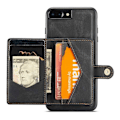 Miniatyrbillede 3 af 7: iPhone 7 Plus stødsikker etui med magnetisk kortholder JeeHood Black