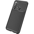 Pikkukuva 3 / 5: Xiaomi Redmi Note 8 Iskunkestävä ohut suojus FullCarbon V4 Black
