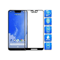 Miniatyrbillede 1 af 2: 2-PAKKE Google Pixel 3 XL hærdet glas 0,26 mm 2,5D 9H Fullframe Transparent
