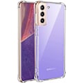 Miniatyrbillede 1 af 5: Samsung S21 FE Stødabsorberende Silikone Shell Shockr Transparent