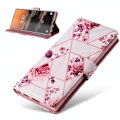 Miniatyrbild 1 av 6: Samsung S23 Ultra Trendigt Plånboksfodral Sparkle 4-FACK Rosa