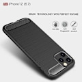 Miniatyrbillede 2 af 7: iPhone 12 Pro Max Shockproof Shell SlimCarbon Black