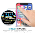 Miniatyrbild 5 av 6: 2-PACK Samsung A5 2017 Privacy Härdat glas 0.26mm 2.5D 9H Transparent