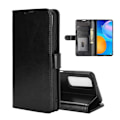 Miniatyrbild 4 av 4: Huawei P Smart 2021 Plånboksfodral PU-Läder 4-FACK Evry Svart