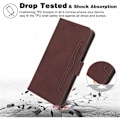 Miniatyrbillede 3 af 10: Xperia 5 V Wallet Case PU-læder 6-LOMMES Winston V3