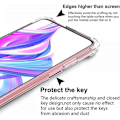 Miniatyrbillede 3 af 4: Huawei P Smart Pro Stødabsorberende Silikone Shell Shockr Transparent