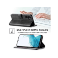 Miniatyrbillede 3 af 6: LC.IMEEKE pungetui til Samsung A55 5G - Sort Black