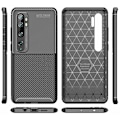 Miniatyrbild 4 av 4: Xioami Mi Note 10 / 10 Pro Stöttåligt Slimmat Skal FullCarbon V4 Svart