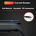 Miniatyrbillede 5 af 7: 2-PACK Xiaomi Mi Band 5/6 FullFrame 3D hærdet glas 0,2 mm 9H Transparent