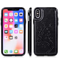 Miniatyrbillede 5 af 5: iPhone X Shockproof Case Kortholder 3-POCKET Flippr V2 Black