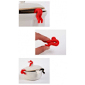 Miniatyrbillede 3 af 4: 2-PACK Låg Side - Udløs damp Vit