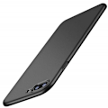 Pikkukuva 1 / 4: iPhone SE (2020 & 2022) Ultraohut kumipinnoitettu mattamusta Cover Basic V2 Black