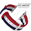 Pikkukuva 4 / 6: Nato Rannekoru Apple Watch Series 6 44mm Multicolor