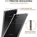 Miniatyrbillede 6 af 8: Samsung S22 Ultra stødabsorberende Silikone Shell Shockr Transparent
