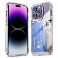 Pikkukuva 1 / 9: iPhone 12 Pro Max Iskunkestävä kansi korttilokerolla V3 Transparent