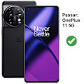 Miniatyrbillede 2 af 5: OnePlus 11 Wallet Case PU Læder 4 RUMMET Black