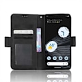Pikkukuva 4 / 6: Google Pixel 7A lompakkokotelo PU-nahkainen 6-POCKET Winston V3 Black