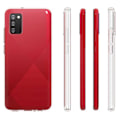 Miniatyrbillede 6 af 6: Samsung A02s stødabsorberende blødt etui Enkelt Transparent