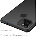 Pikkukuva 2 / 5: Google Pixel 4a 5G Ultraohut kumipäällysteinen mattamusta Cover Basic V2 Black