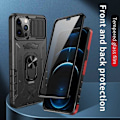 Miniatyrbillede 9 af 9: iPhone 14 Pro Full Coverage Premium 3D-cover ThreeSixty CamShield Black