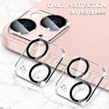 Pikkukuva 4 / 4: 2-PACK iPhone 12 Protection Linssin suojaus Kameran suojaus Transparent