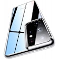Miniatyrbillede 1 af 6: Samsung S21 Ultra Shock Absorbing Silicone Shell Simple Transparent