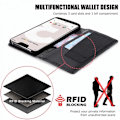 Miniatyrbillede 6 af 7: Elegant etui til Google Pixel 3 XL i PU-læder med RFID-blok Black