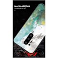 Miniatyrbillede 6 af 7: OnePlus 8 Pro Marble Shell 9H hærdet glas bagside glas bagside V2 Green Emerald Green