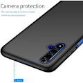 Pikkukuva 5 / 5: Huawei Nova 5T Ultra Thin Mattamusta Cover Basic V2 Black