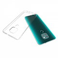 Miniatyrbild 5 av 5: Motorola Moto E7 Plus Stöttåligt Genomskinligt Skal Simple Transparent