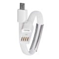 Pikkukuva 2 / 3: Latauskaapeli Rannekoru Micro-USB (m) / USB-A (m) White