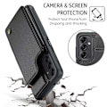 Miniatyrbillede 4 af 8: CaseMe Shockproof Cover Kortholder Stander 4-rums Samsung A14 4G/5G Sort
