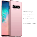 Miniatyrbillede 6 af 8: Samsung S10 Thin Light Cover Basic V2 Rose Gold Pink gold